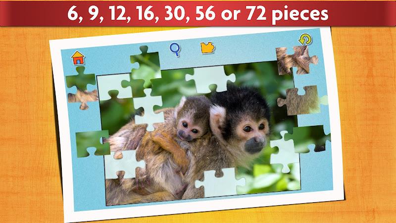 Baby Animal Jigsaw Puzzles ภาพหน้าจอ 2