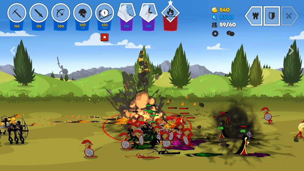 Stick War 3 Mod Captura de tela 0