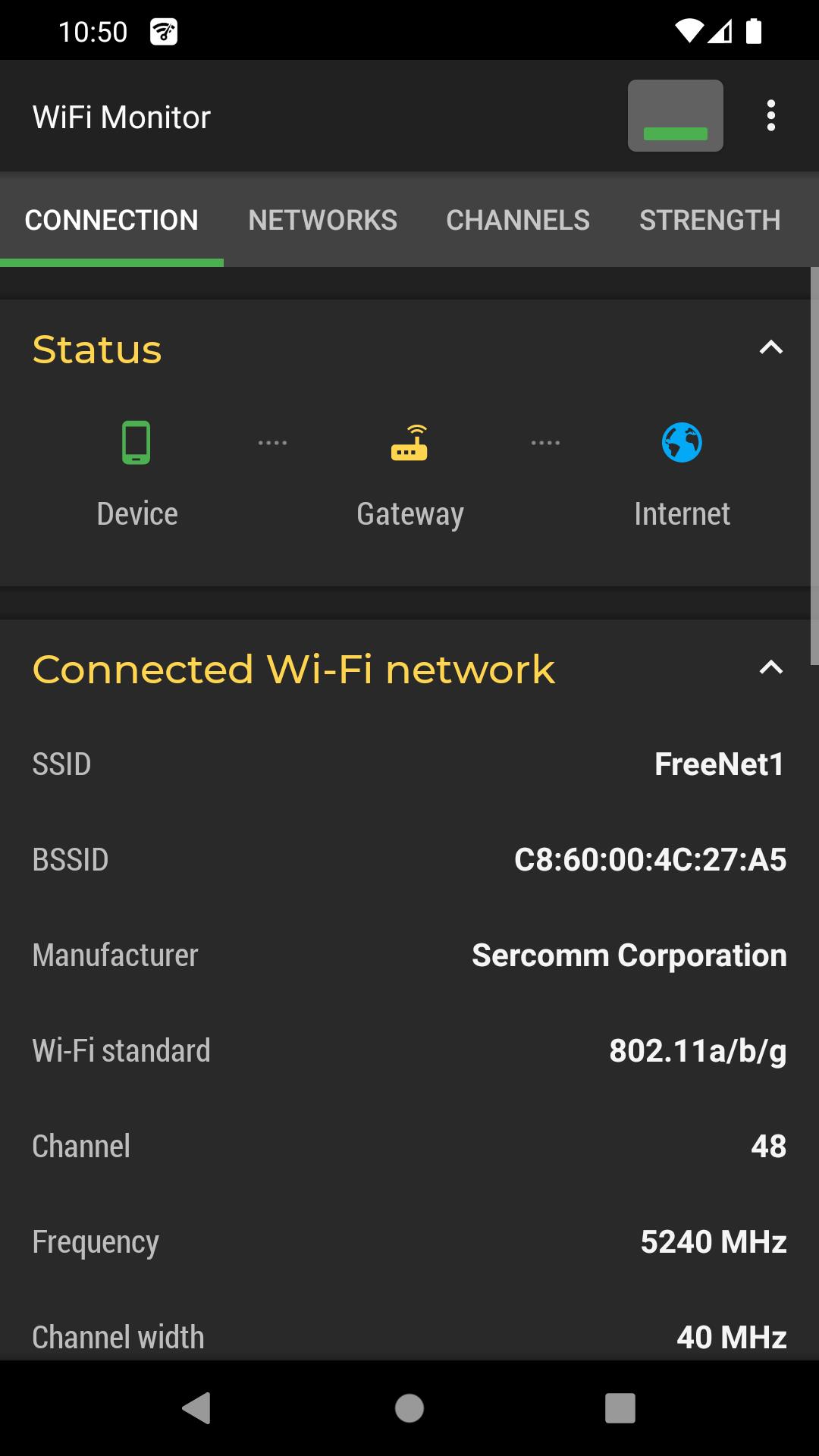 WiFi Monitor: network analyzer应用截图第0张