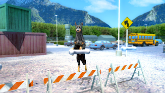 Doberman Dog Simulator ဖန်သားပြင်ဓာတ်ပုံ 3