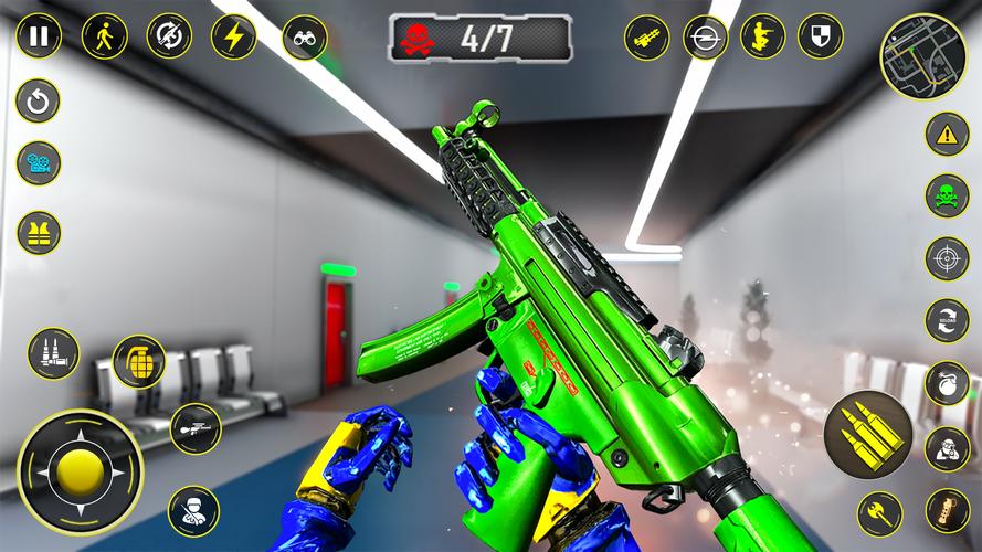 Robot Shooting Game スクリーンショット 1