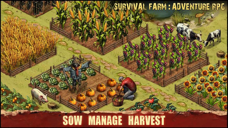 Schermata Survival Farm: Adventure RPG 1