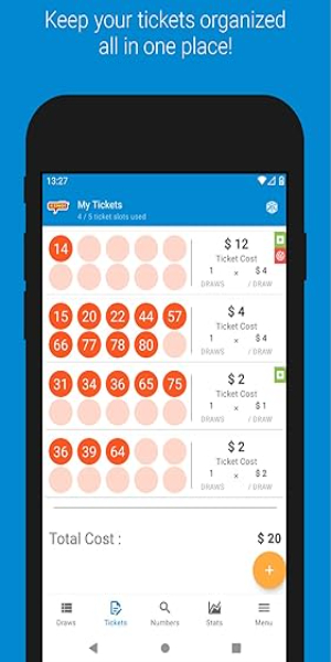 Georgia Lottery Keno : GA Live Results & Tickets Ekran Görüntüsü 1