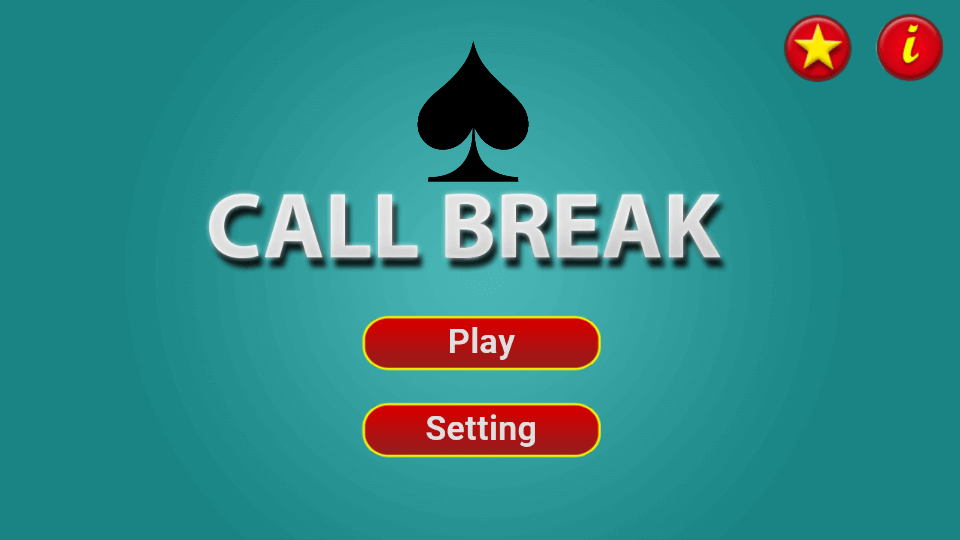 Call break : Offline Card Game ဖန်သားပြင်ဓာတ်ပုံ 2