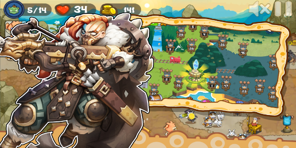 Tower Defense Kingdom Realm Tangkapan skrin 2