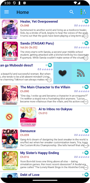 Manga World - Online Reader Screenshot 2