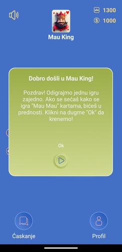 Mau King - Mau Mau Balkan Screenshot 2