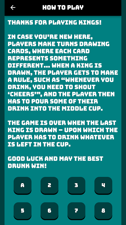 Kings - Drinking Game Скриншот 3