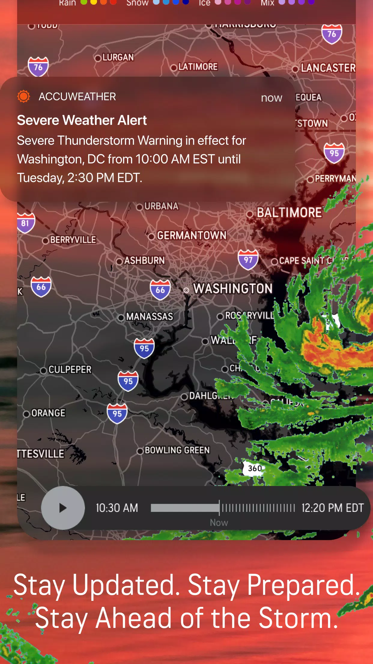 AccuWeather應用截圖第1張