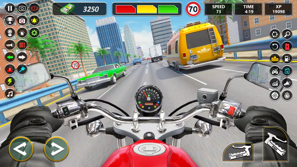 Moto Race Games: Bike Racing Captura de tela 1