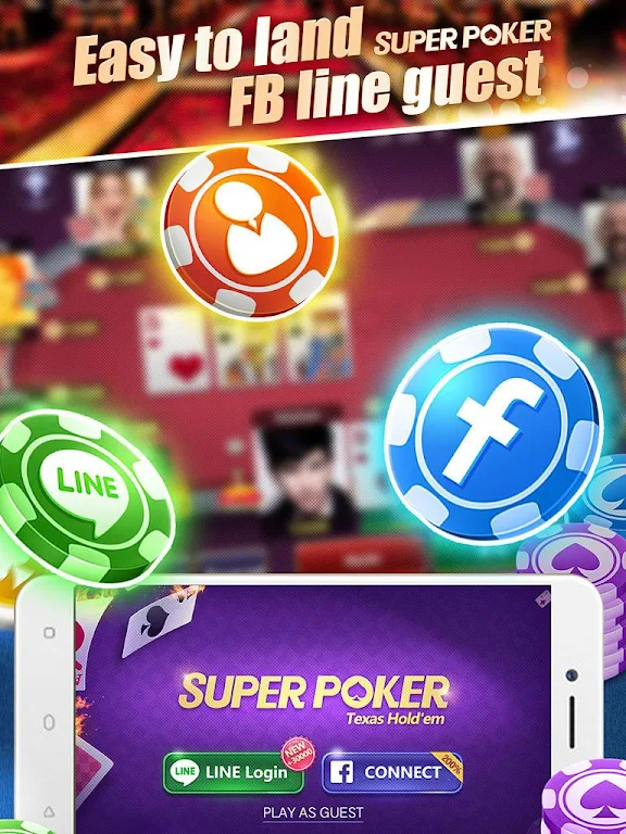 Super Texas Poker--Best Free Texas Hold’em poker Captura de pantalla 2