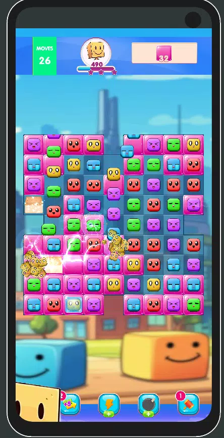 Match3: Fun Emoji Smile Screenshot 2