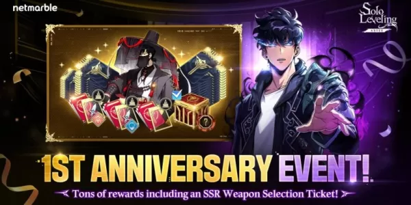 ソロレベルジング：ライズ 1周年記念アップデート開始、事前登録受付中
