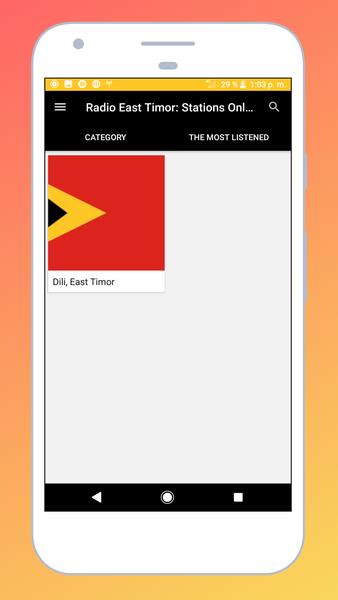 Radio East Timor: Radio Online Ekran Görüntüsü 1