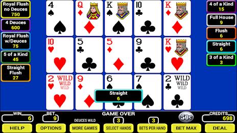 Triple Play Poker Ekran Görüntüsü 1