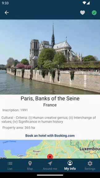 Schermata World Heritage - UNESCO List 1