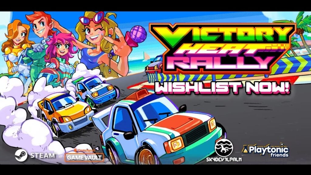 Retrostijl Arcade Racer Victory Heat Rally verschijnt op Android