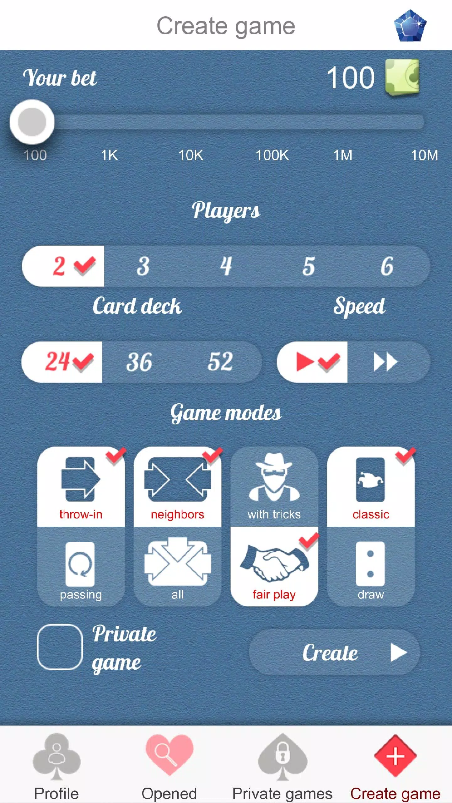 Durak Online Tangkapan skrin 2