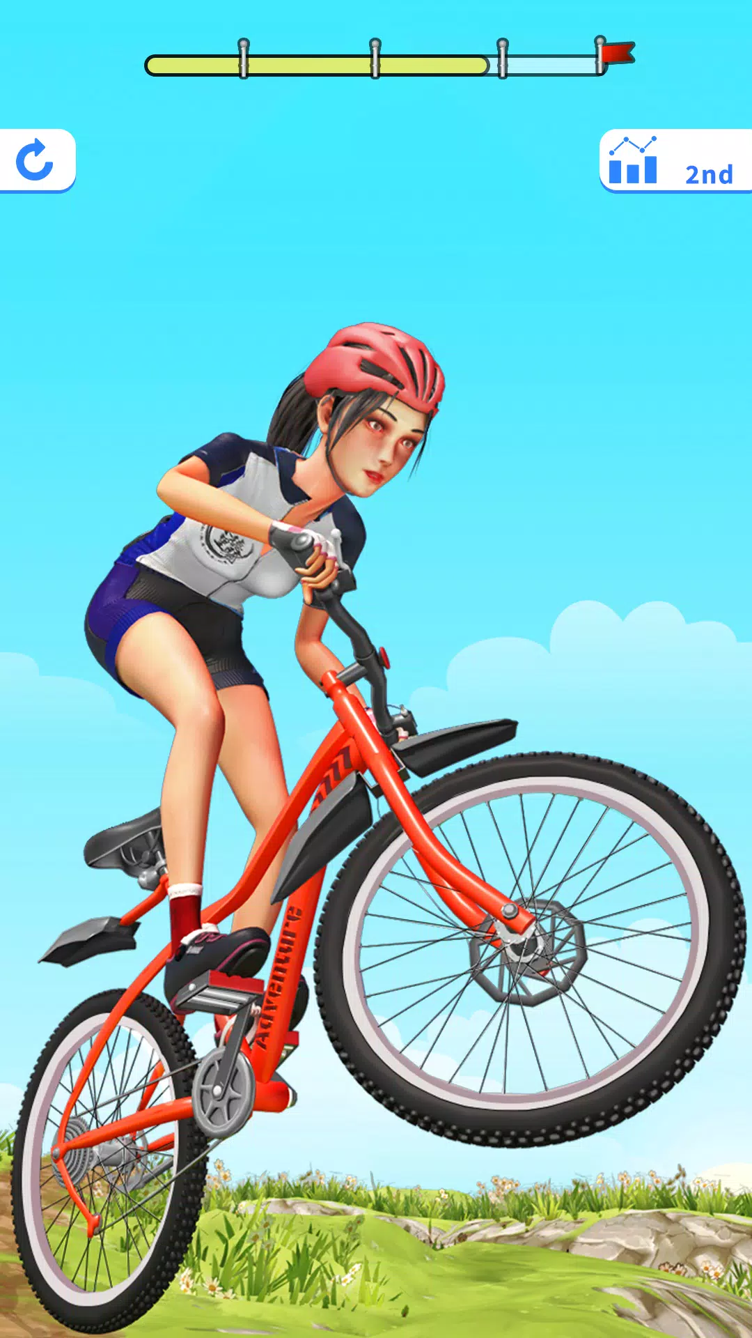 BMX Cycle Extreme Bicycle Game Captura de pantalla 1