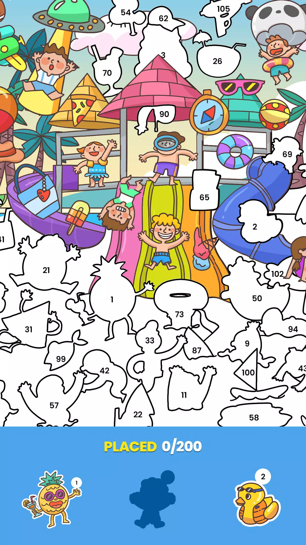 Sticker Book: Color By Number Captura de pantalla 2