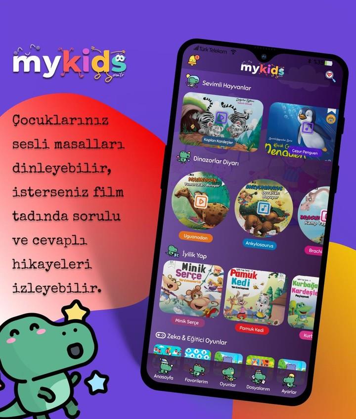 Mykids Masallar & Oyunlar应用截图第1张