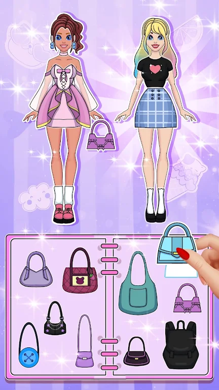 Paper Doll Dairy: Dress Up Скриншот 1