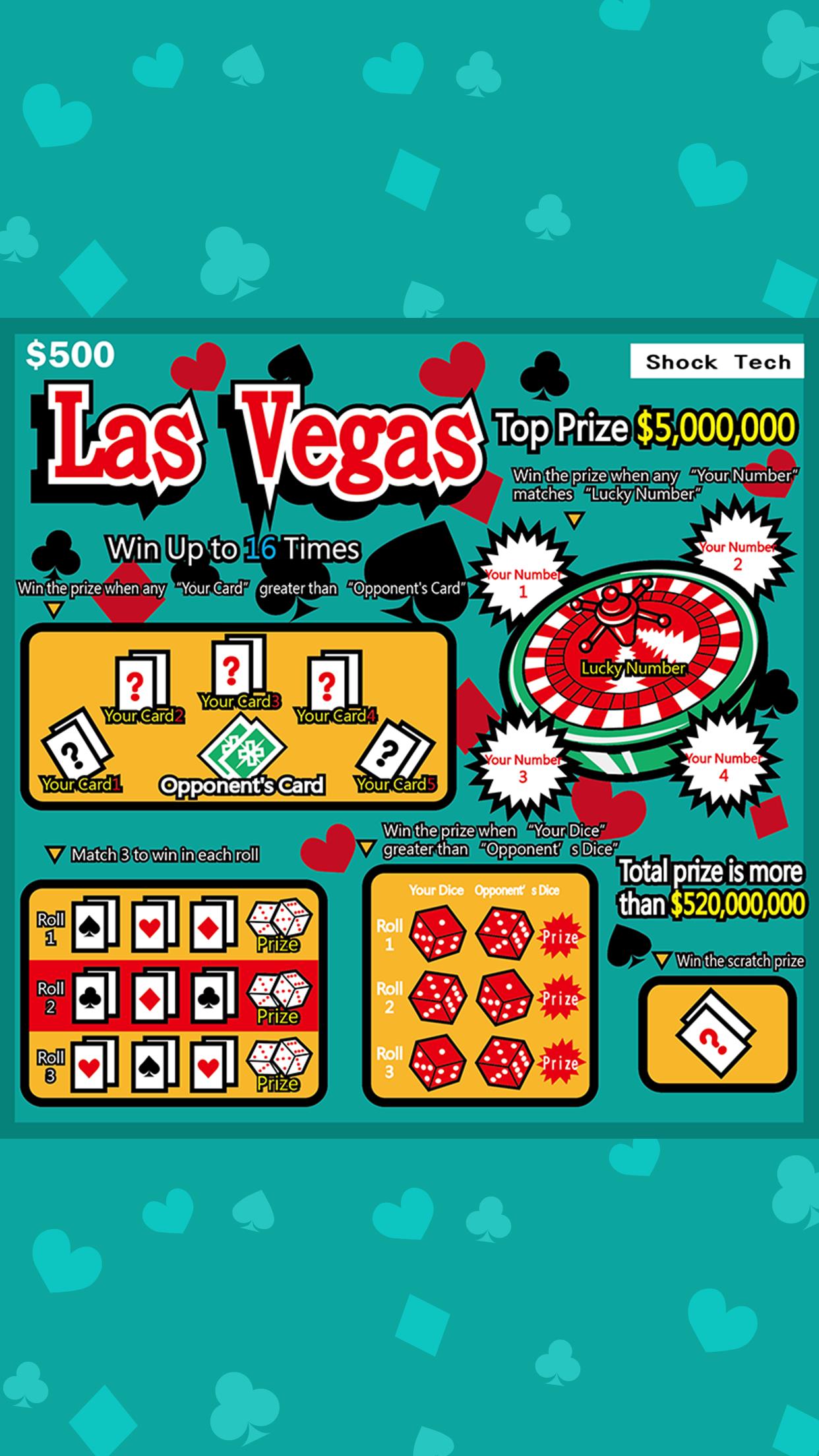 Las Vegas Scratch Ticket ภาพหน้าจอ 0