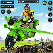 Indian Bike Race GT Bike Games Скриншот 2