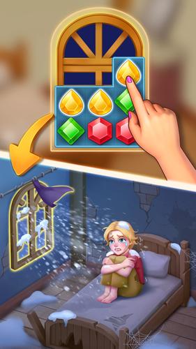 Jewel Hunter - 3-Gewinnt-Spiel Screenshot 1