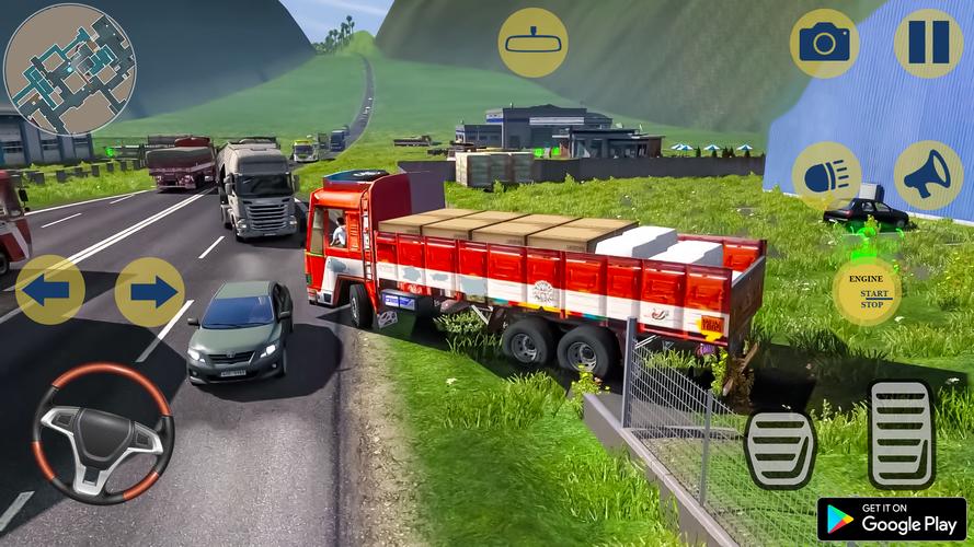 Indian Truck Cargo Truck Games应用截图第1张