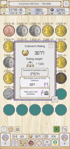 Coins Collector Inc. Idle स्क्रीनशॉट 1