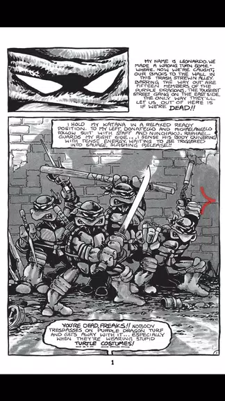 TMNT Comics Capture d'écran 2