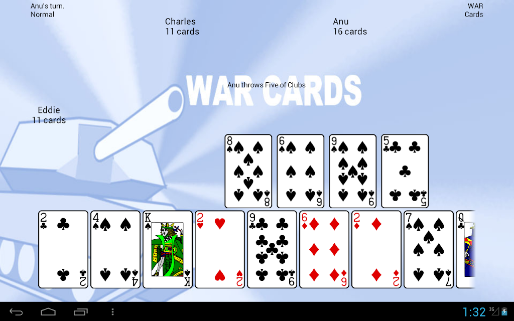 WAR Cards स्क्रीनशॉट 2