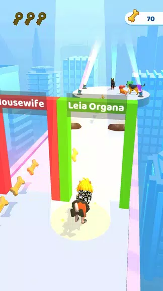 Groomer run 3D Captura de pantalla 3