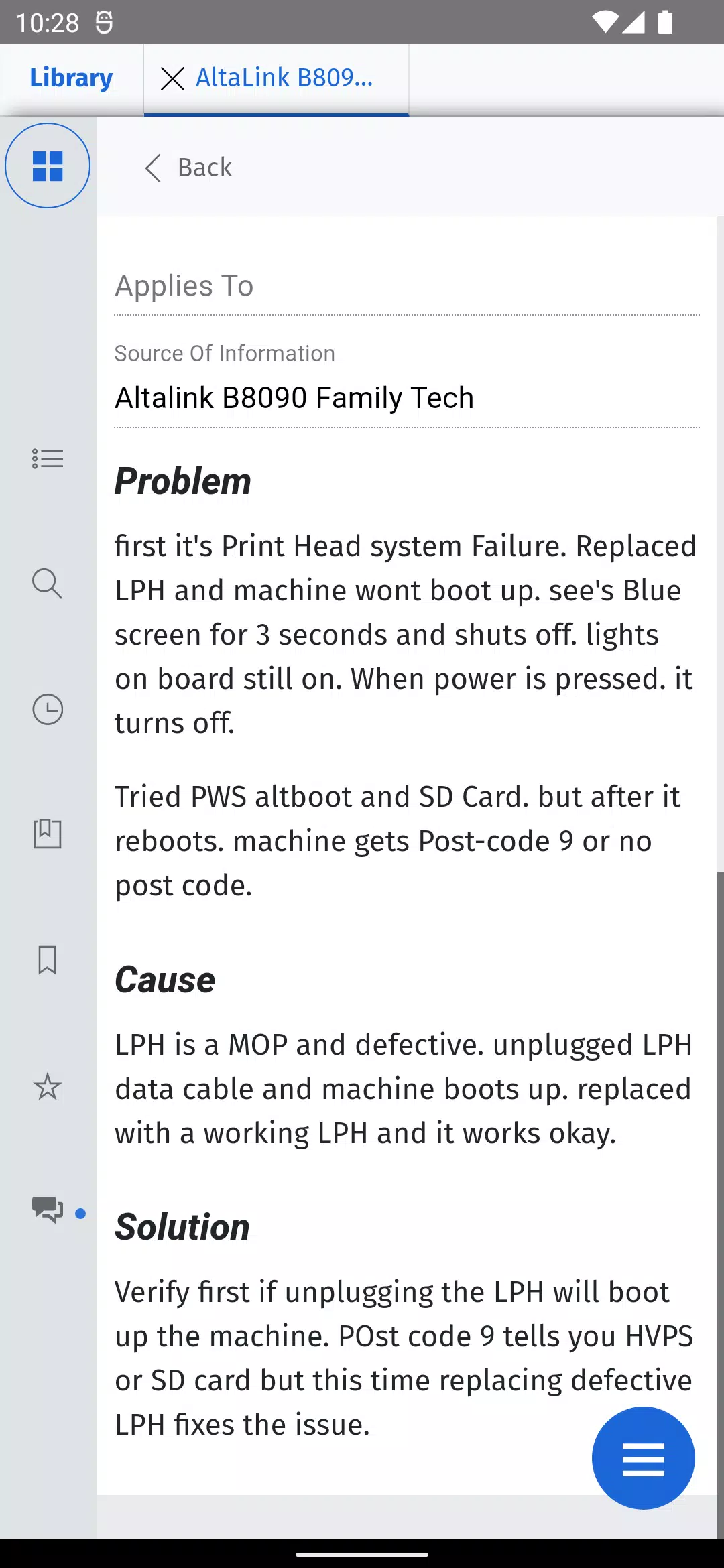 proLibro for Xerox スクリーンショット 1