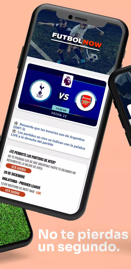 Futbol Now Скриншот 1