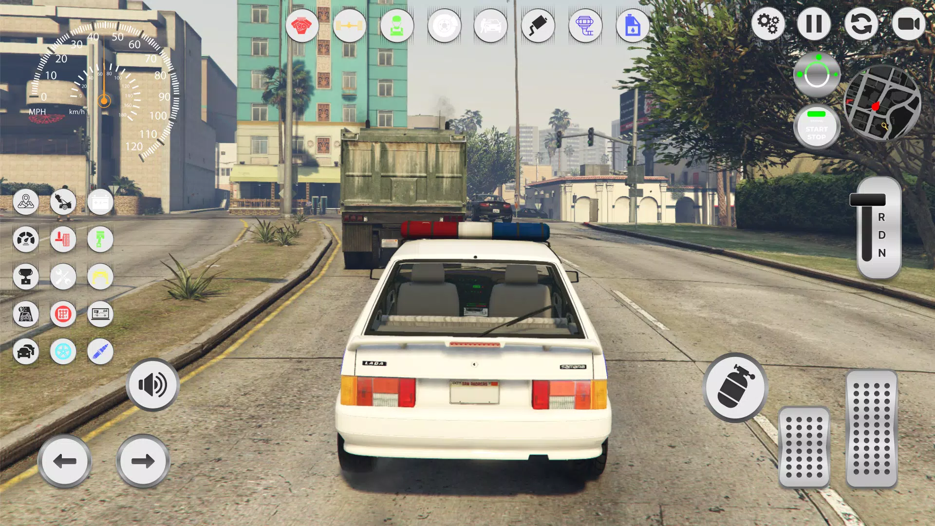 Lada 2114 Police Pursuit Ekran Görüntüsü 0
