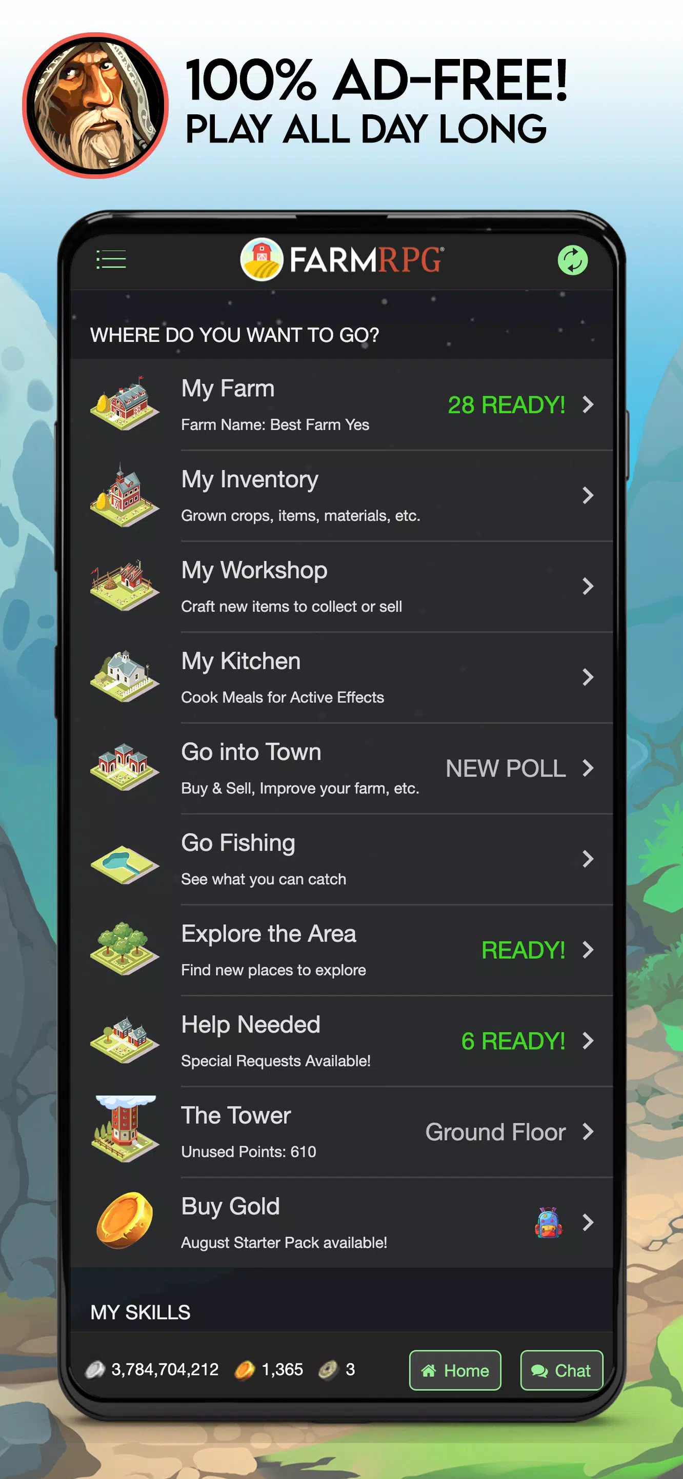 Farm RPG Ảnh chụp màn hình 0
