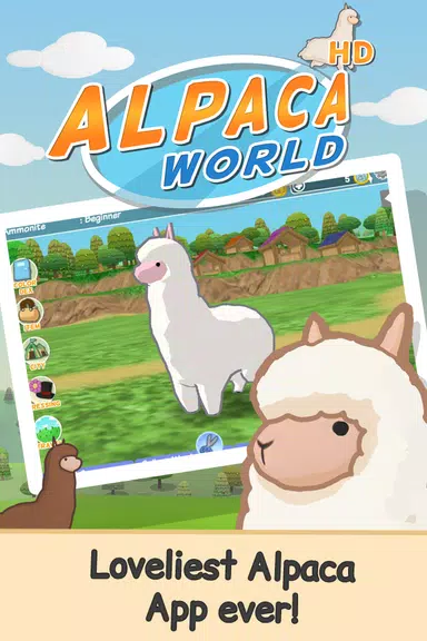 Alpaca World HD+ Captura de pantalla 0