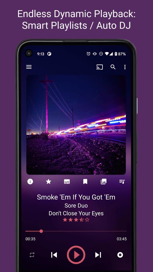 GoneMAD Music Player Ảnh chụp màn hình 2