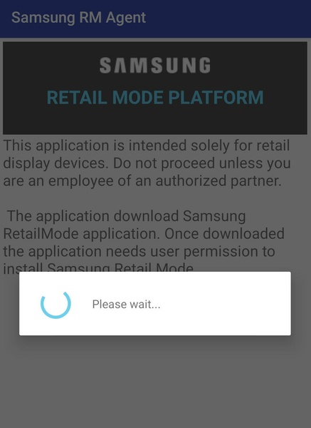 Samsung Retail Mode স্ক্রিনশট 1