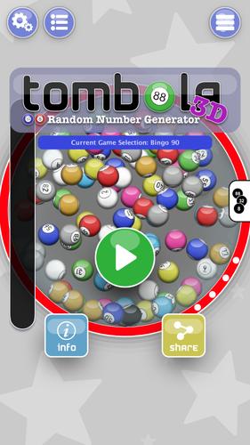 Tombola 3D - Number Generator應用截圖第0張