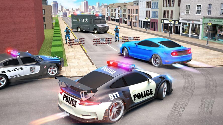 Police Car Chase: Police Games Скриншот 0