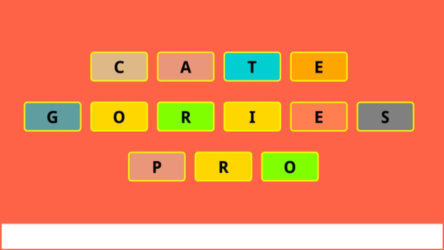 CATEGORIES PRO Скриншот 0