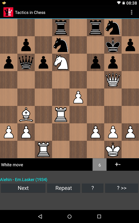 Tactics in Chess Ekran Görüntüsü 3