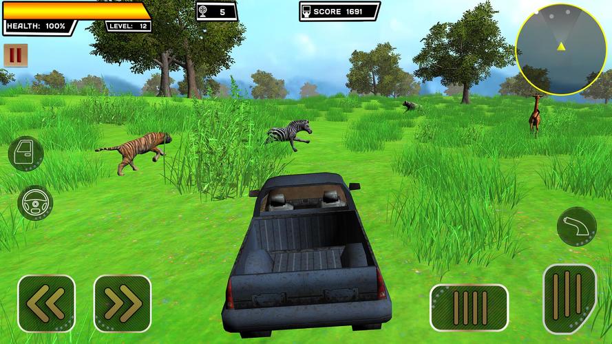 Tiere jagen 4x4-Safari Screenshot 2