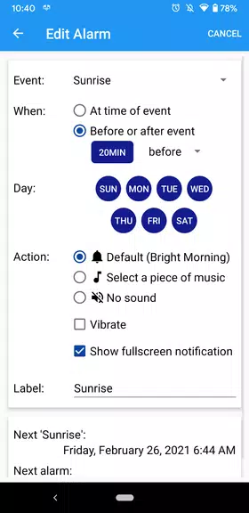 Sun Alarm應用截圖第1張