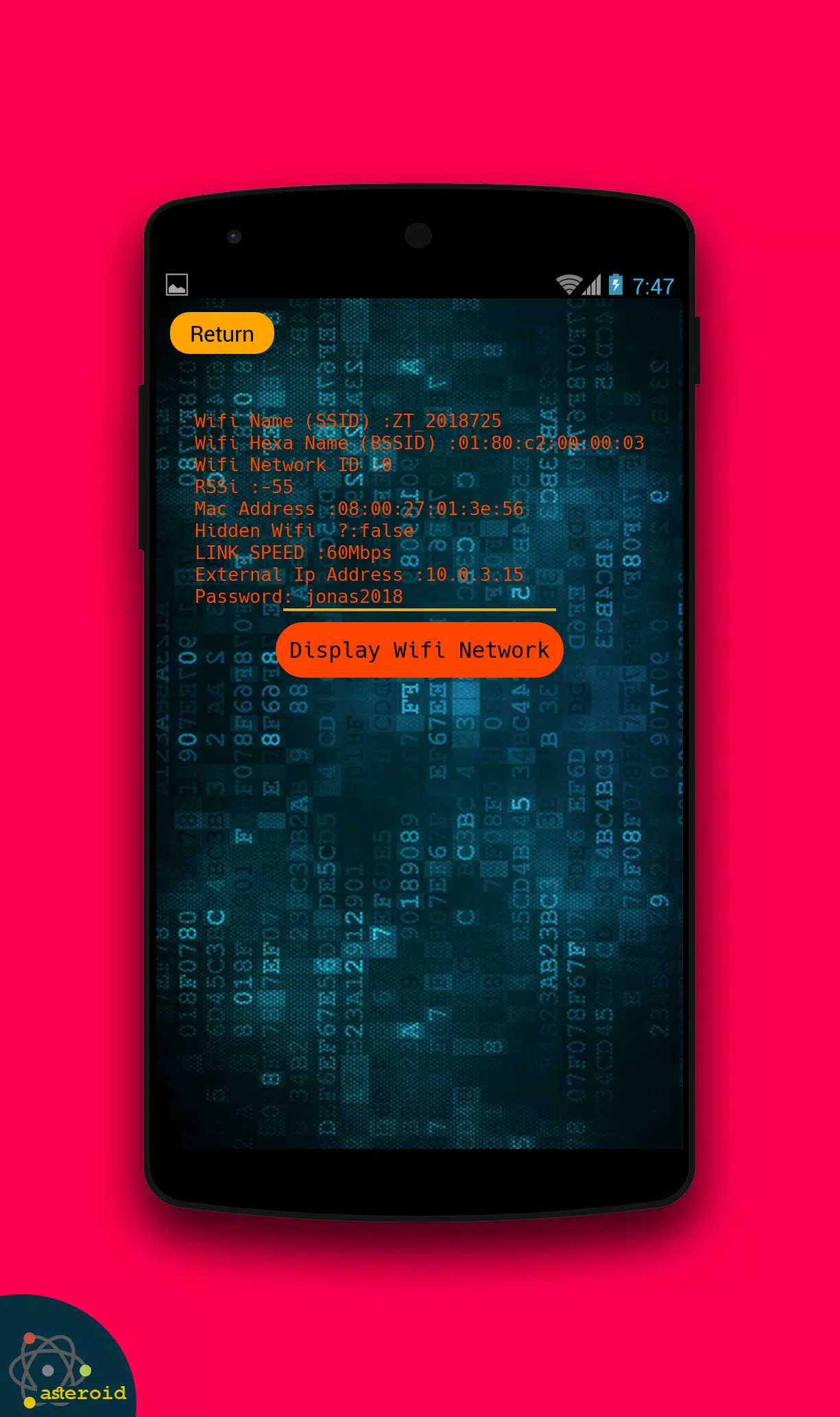 Connected Wifi Info Ảnh chụp màn hình 3
