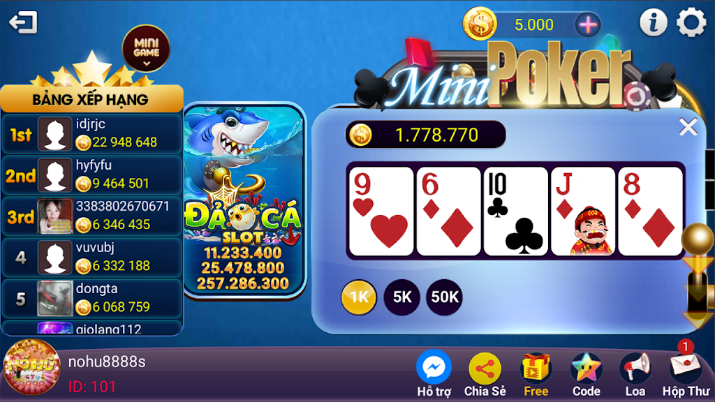 Nổ Hũ X9999 ဖန်သားပြင်ဓာတ်ပုံ 0
