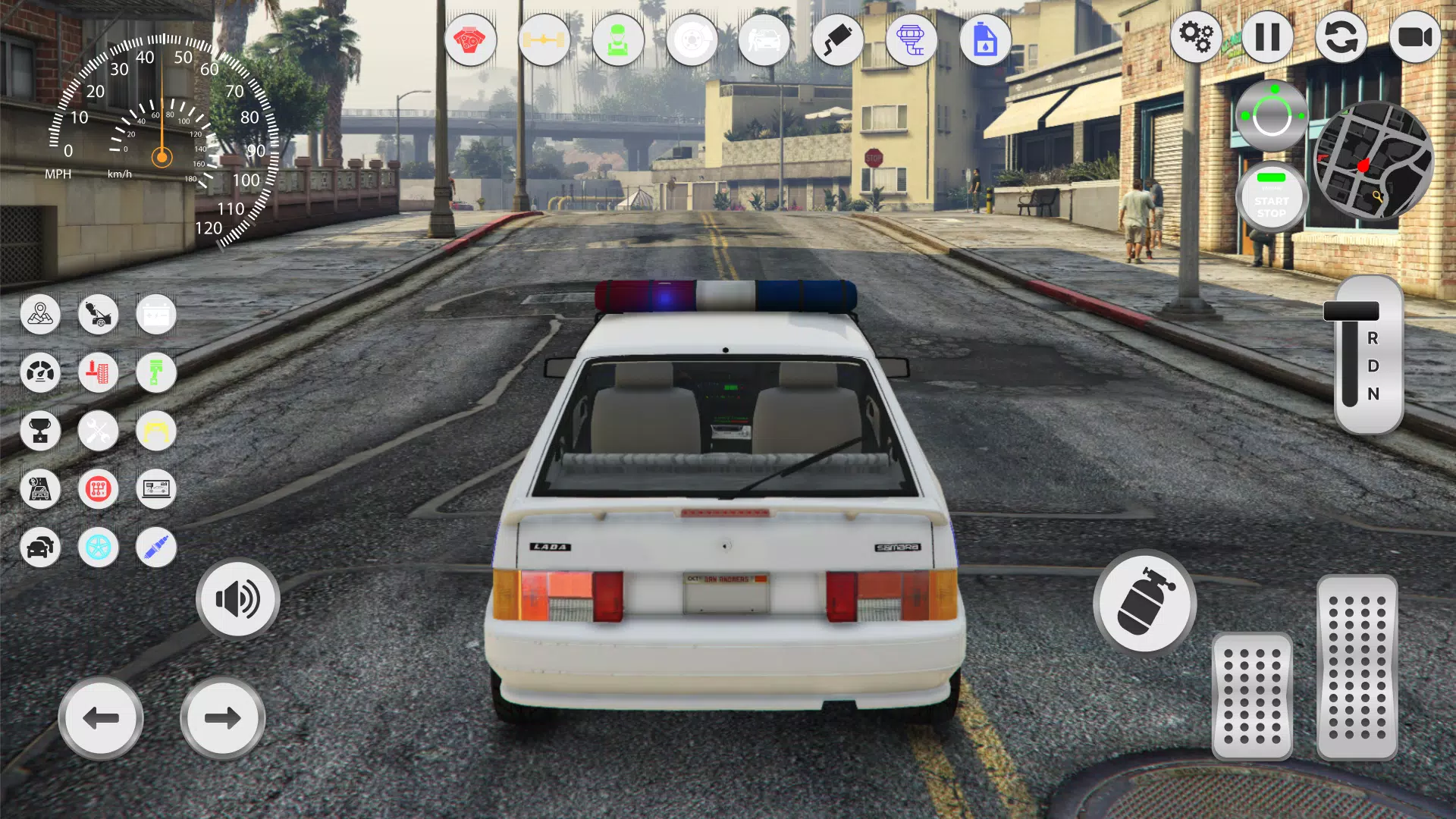 Lada 2114 Police Pursuit Ekran Görüntüsü 2